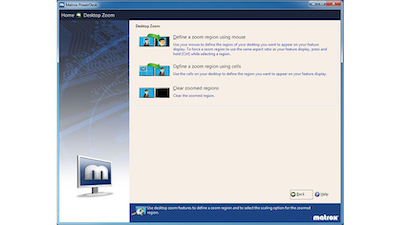 PowerDesk Desktop Zoom